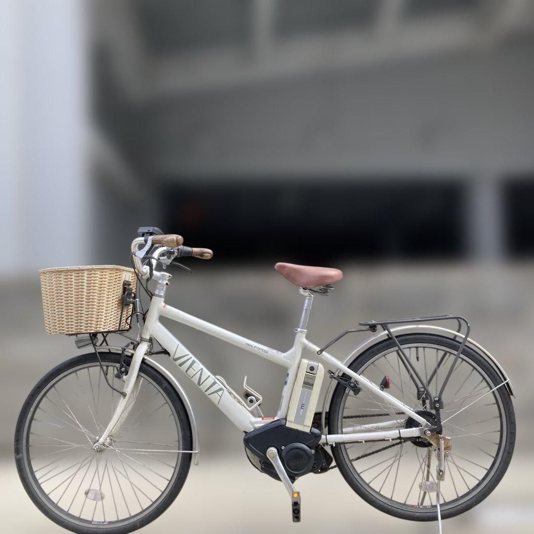 VINTA 電動アシスト自転車 ホワイト　アシストにエラーあり　部品取りに