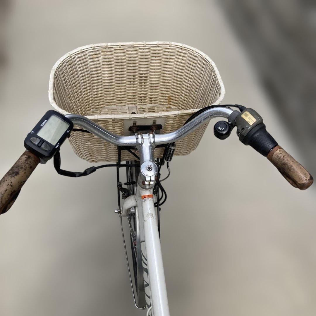 VINTA 電動アシスト自転車 ホワイト　アシストにエラーあり　部品取りに