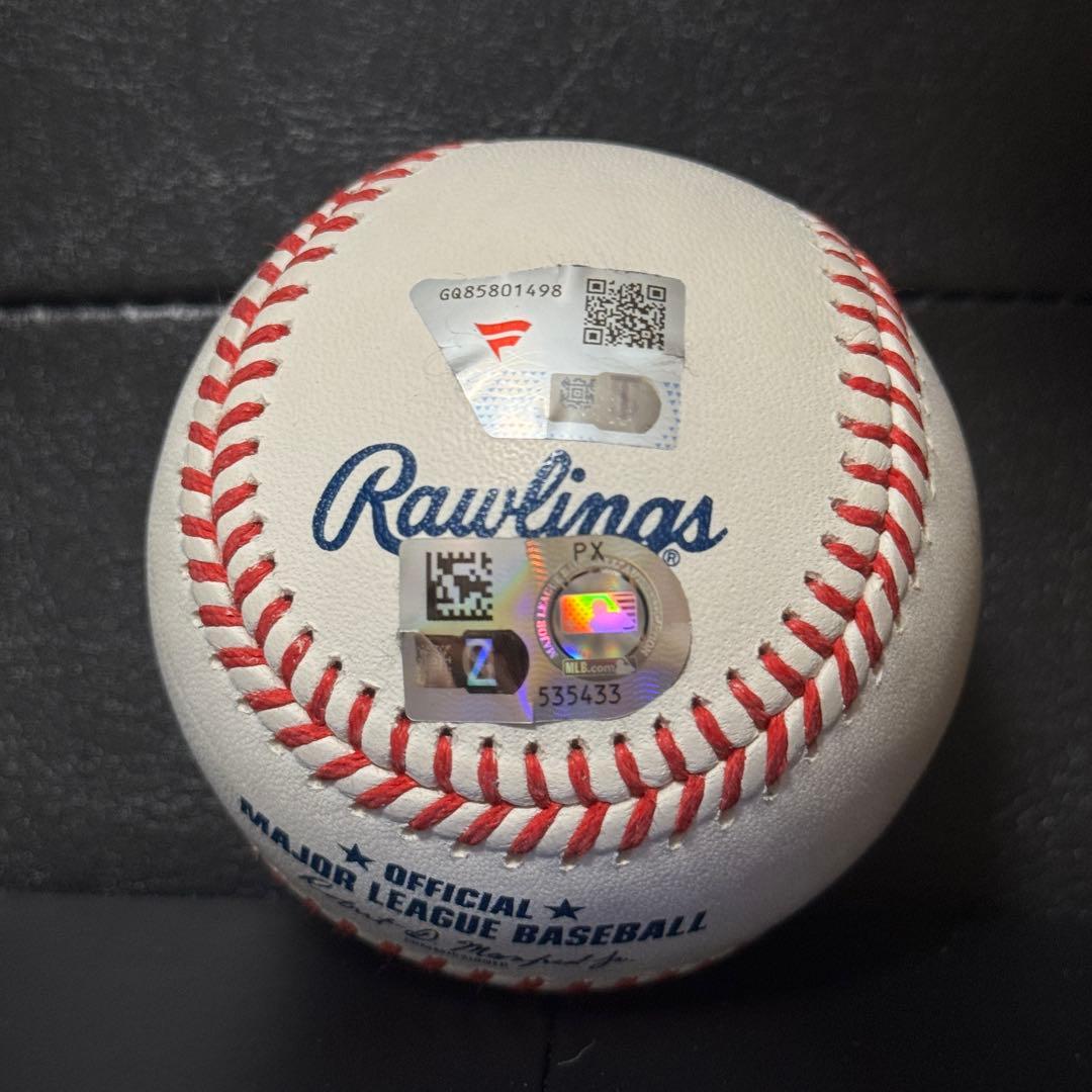吉田正尚 直筆サインボール Sweet Caroline MLB ホログラム