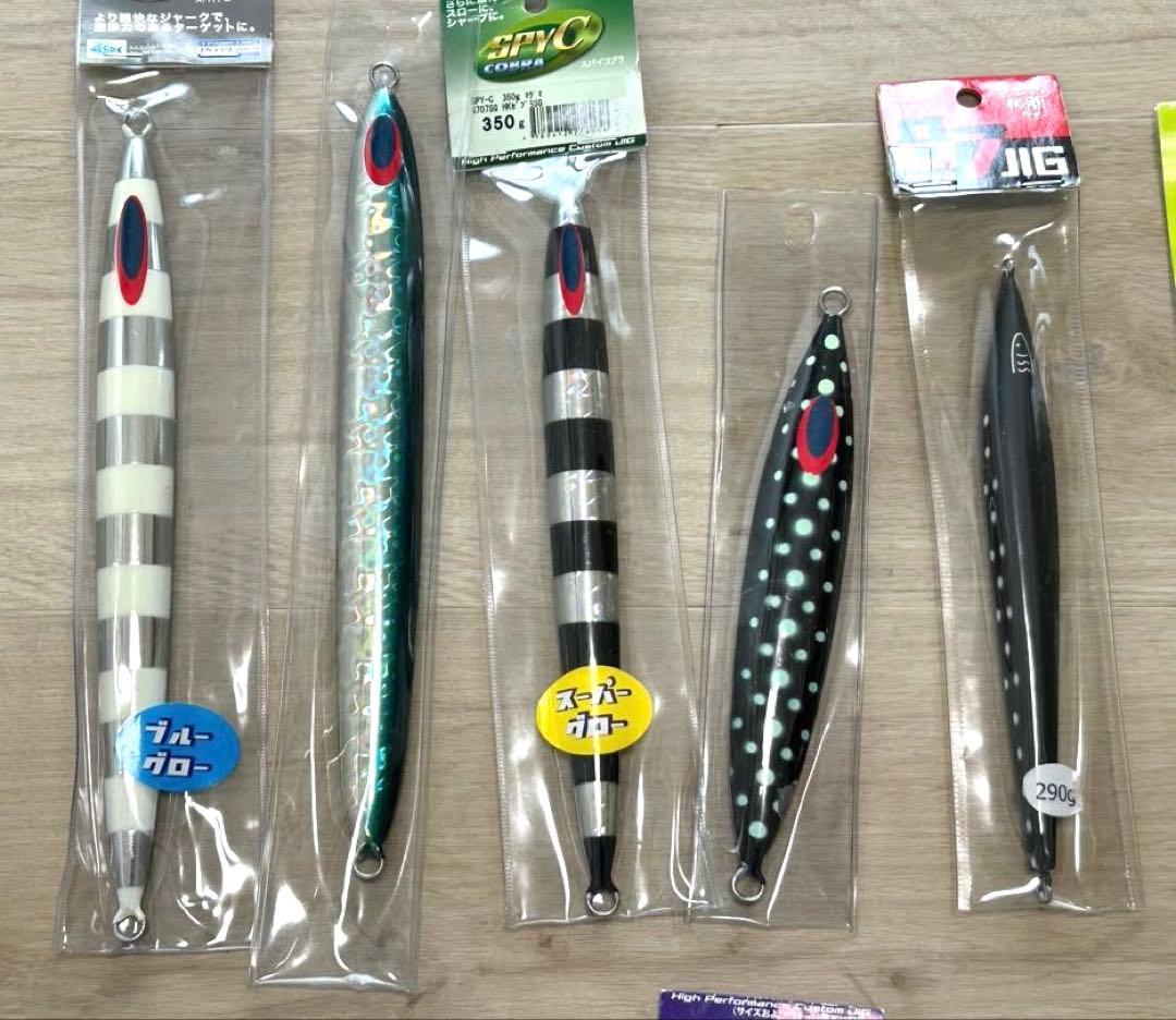 ディープライナー　ジグセット②DEEPLINER スーパーグロー多数！