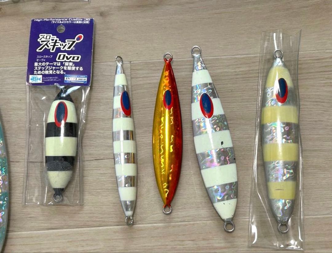 ディープライナー　ジグセット②DEEPLINER スーパーグロー多数！