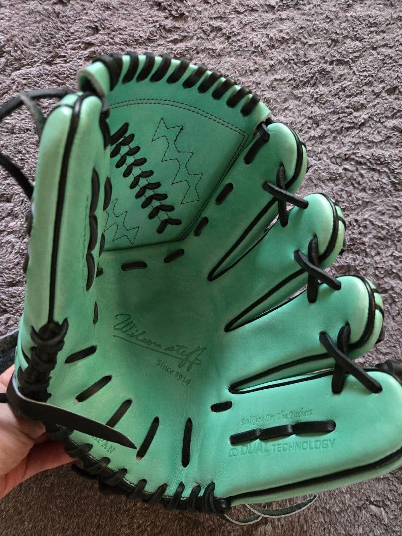 Wilson 軟式オーダーグラブ　限定フォーチュンフィールドオイルセット