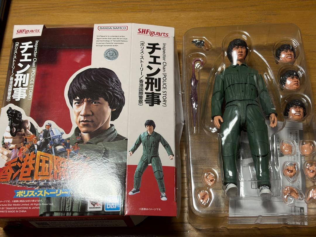 SHFiguarts チェン刑事 香港国際警察 ジャッキーチェン フィギュア