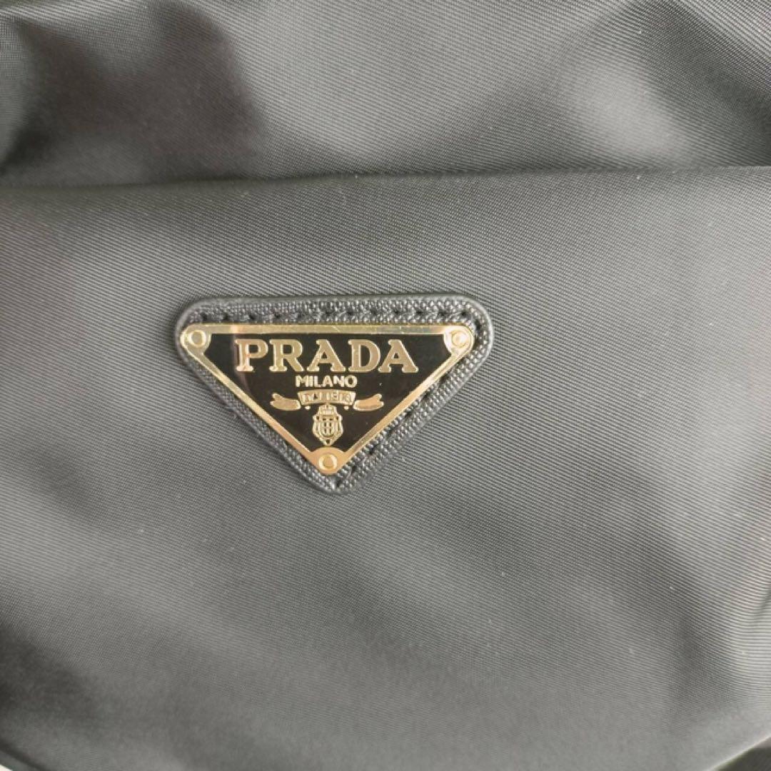 PRADA ノベルティ ブラック ショルダーバック ナイロン p2