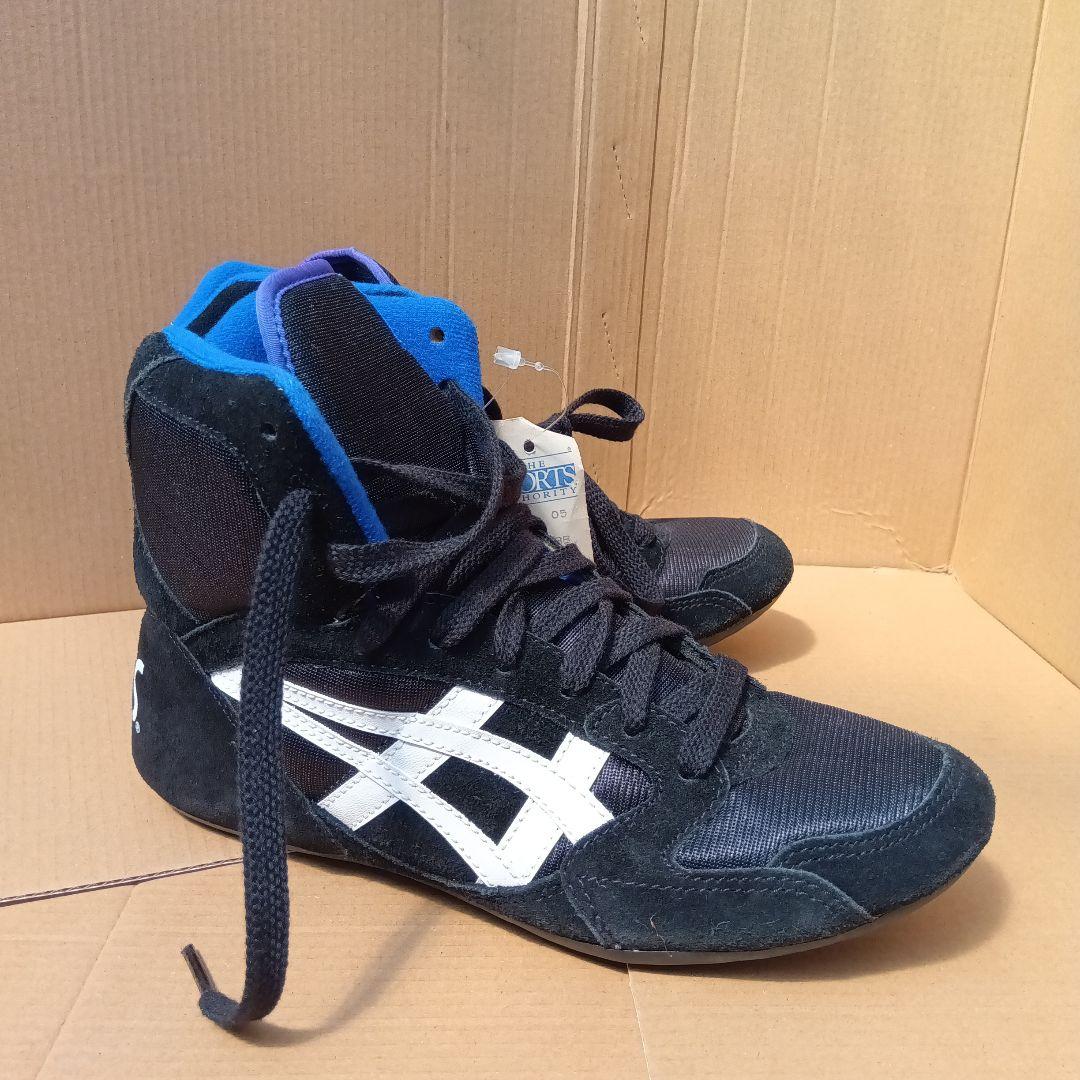 未使用 ✨️ asics ボクシング レスリングシューズ ビンテージ 23.5