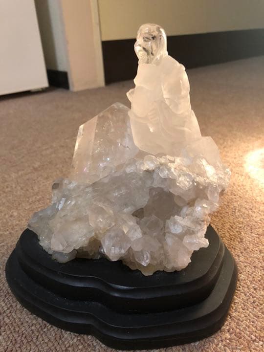 水晶の置物