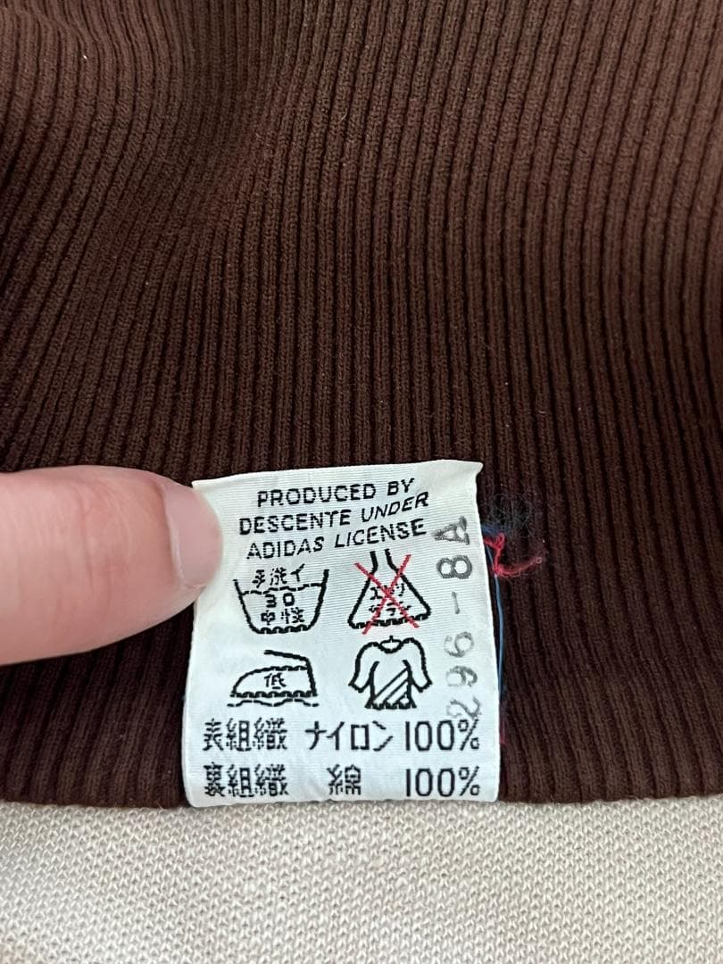 デサント製 ADIDAS 70年代 3号 トラックジャケット