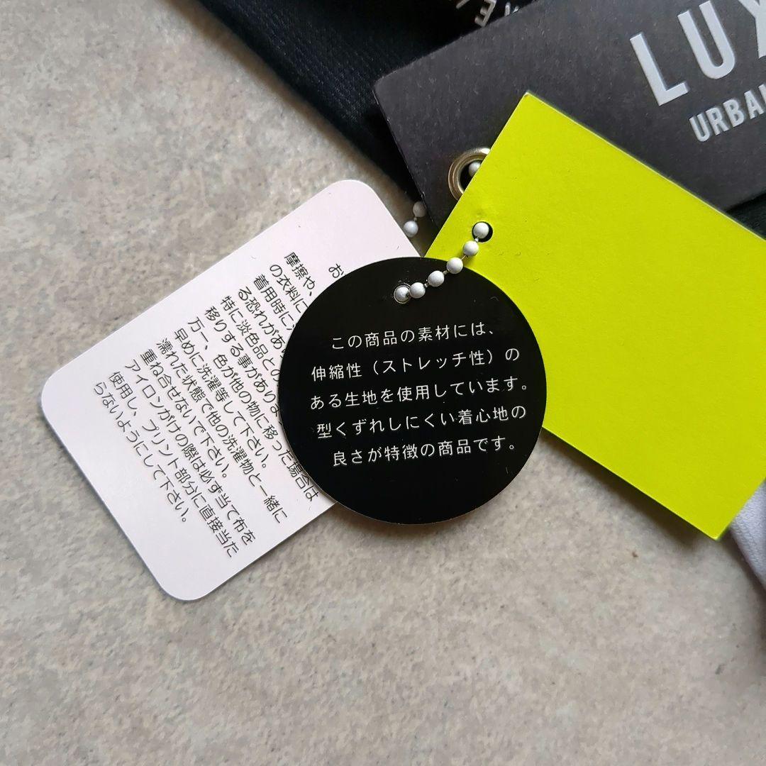【完売品】　LUXE/R 　ラグジュ　メンズ　ゴルフシャツ 　М　半袖　ブラック