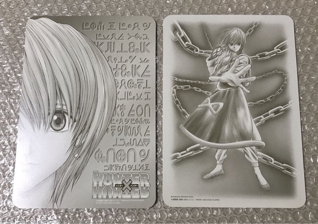 HUNTER×HUNTER バンダイ　パッドダス　クラピカ　マウスパッド