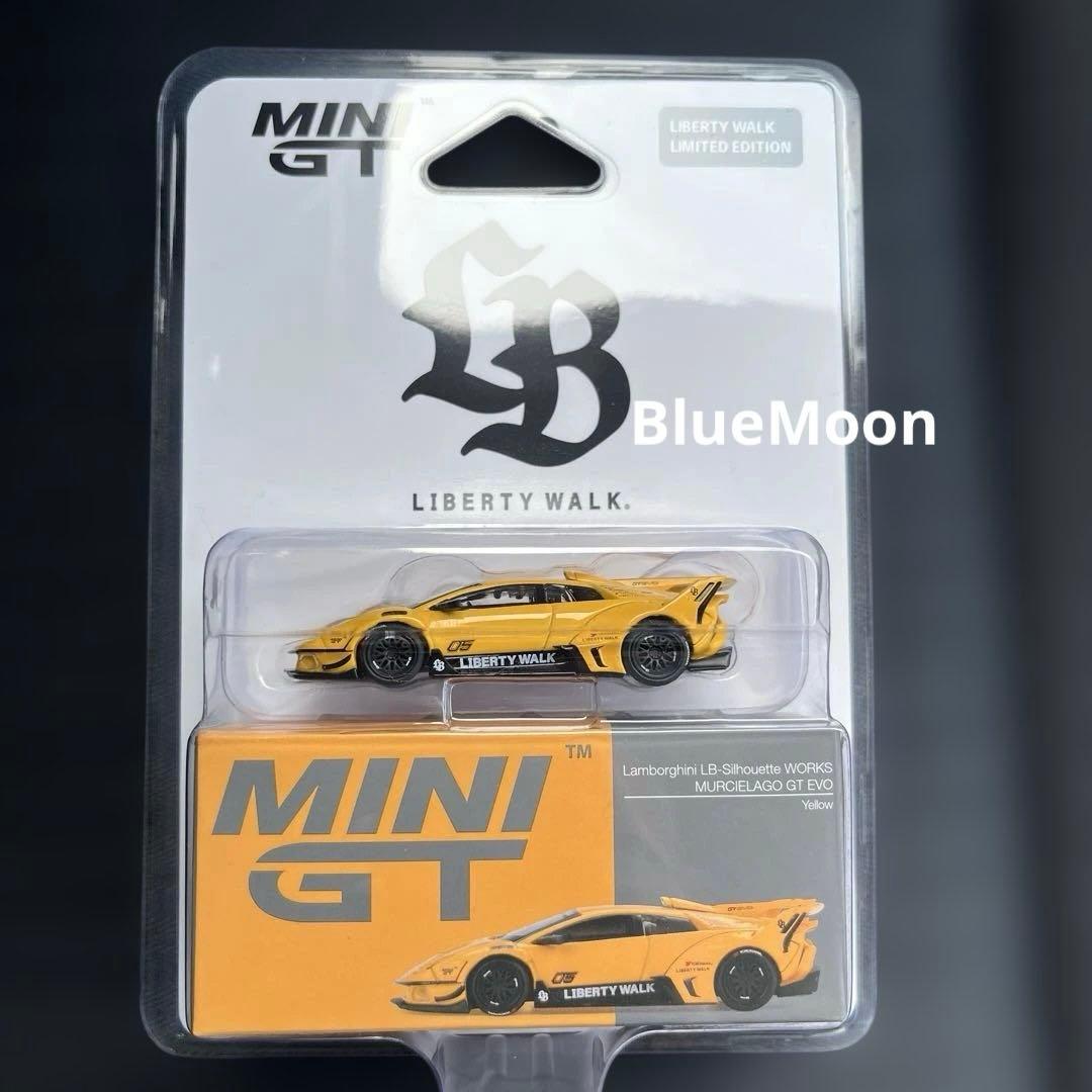 LBWK限定 MINIGT ランボルギーニ ムルシエラゴ GT EVO 黄