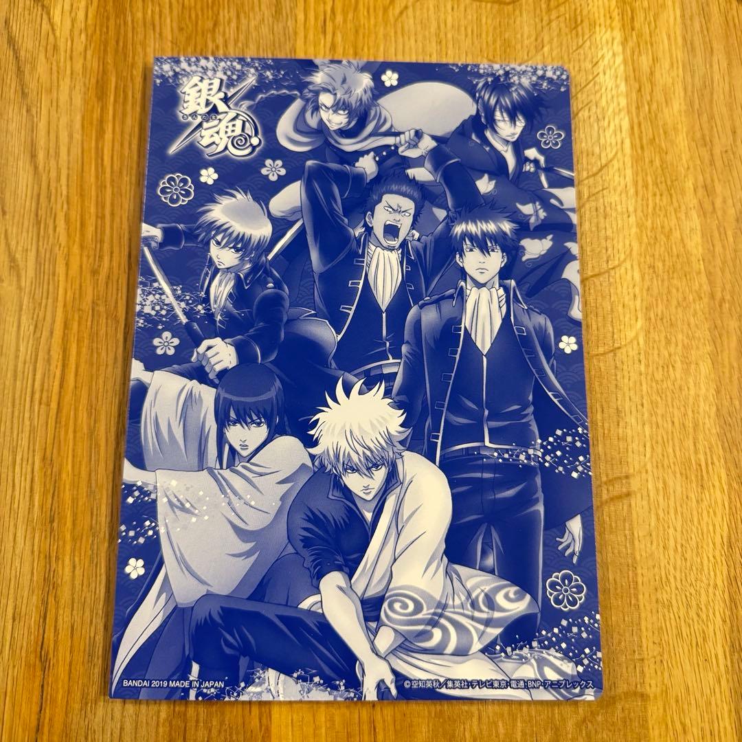 銀魂　ジャンボカードダス　クリアポスター　ベスト盤