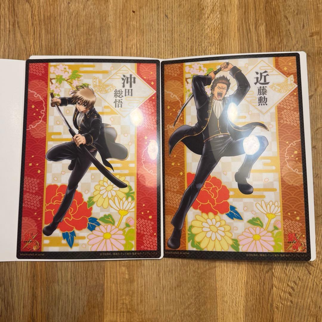 銀魂　ジャンボカードダス　クリアポスター　ベスト盤