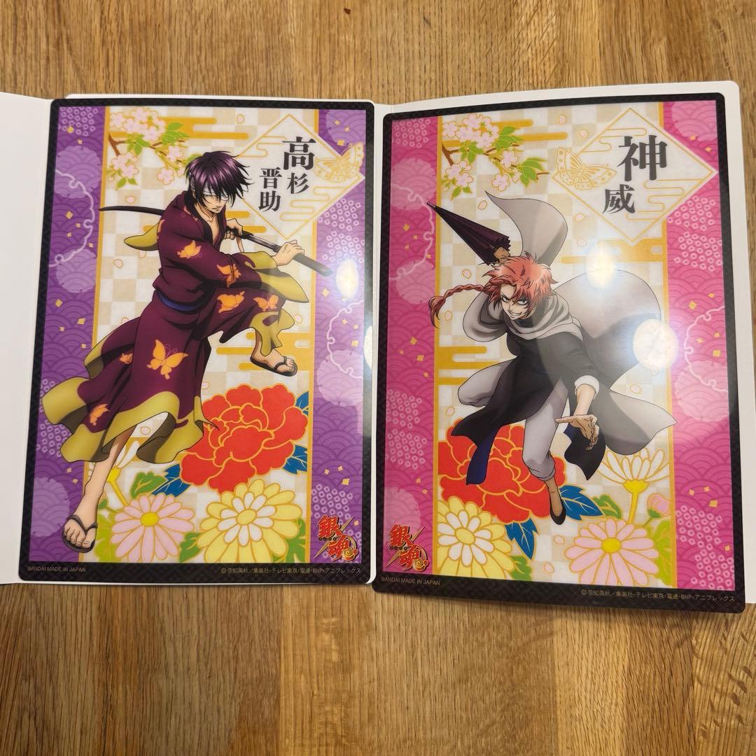 銀魂　ジャンボカードダス　クリアポスター　ベスト盤
