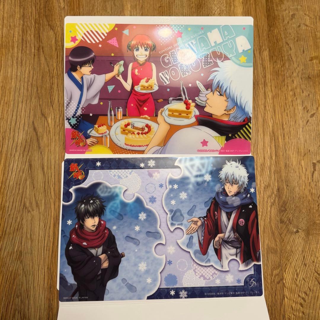 銀魂　ジャンボカードダス　クリアポスター　ベスト盤