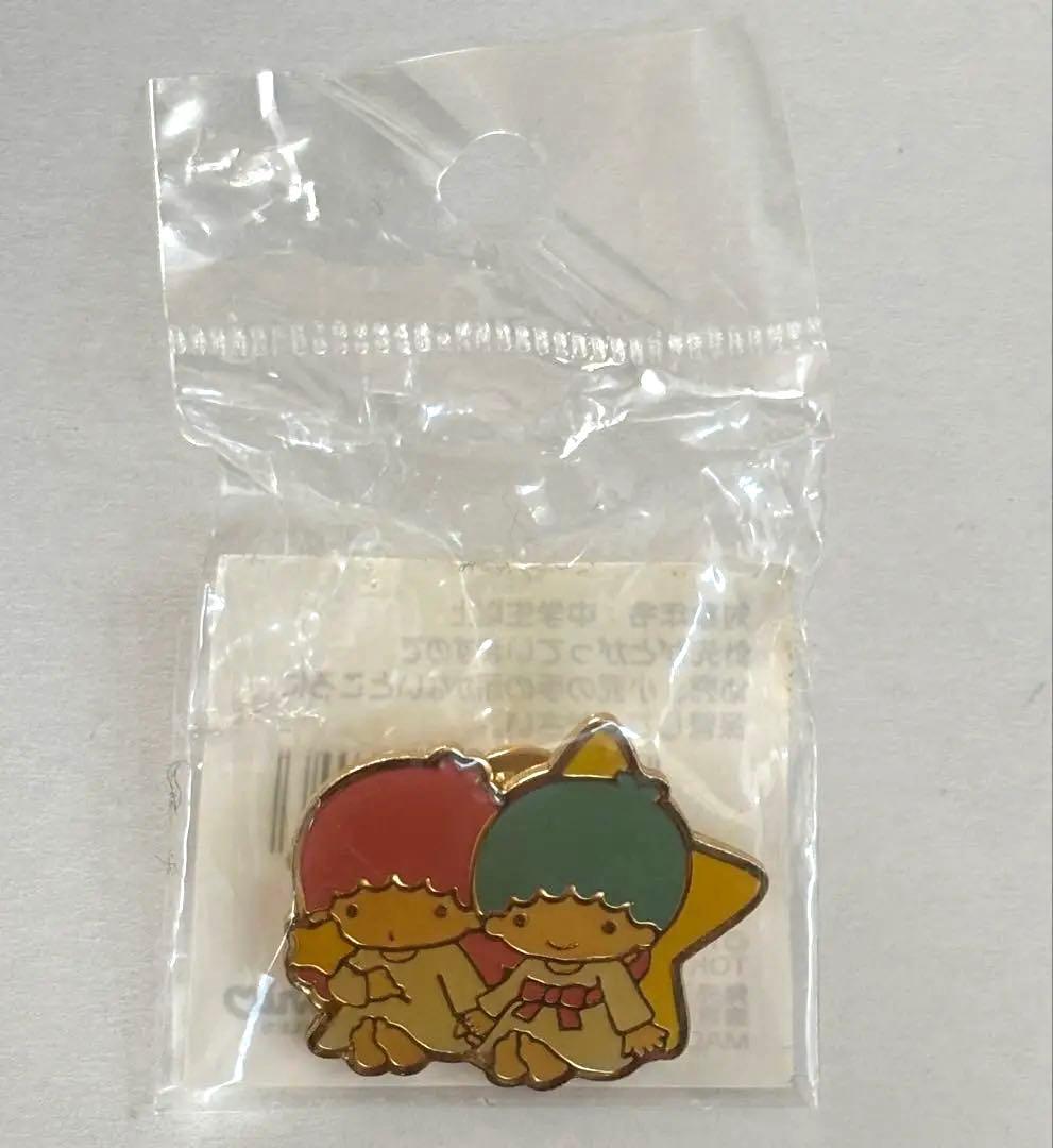 キキララ 1999年 レトロ ピンバッジ ピンズ リトルツインスターズ　サンリオ