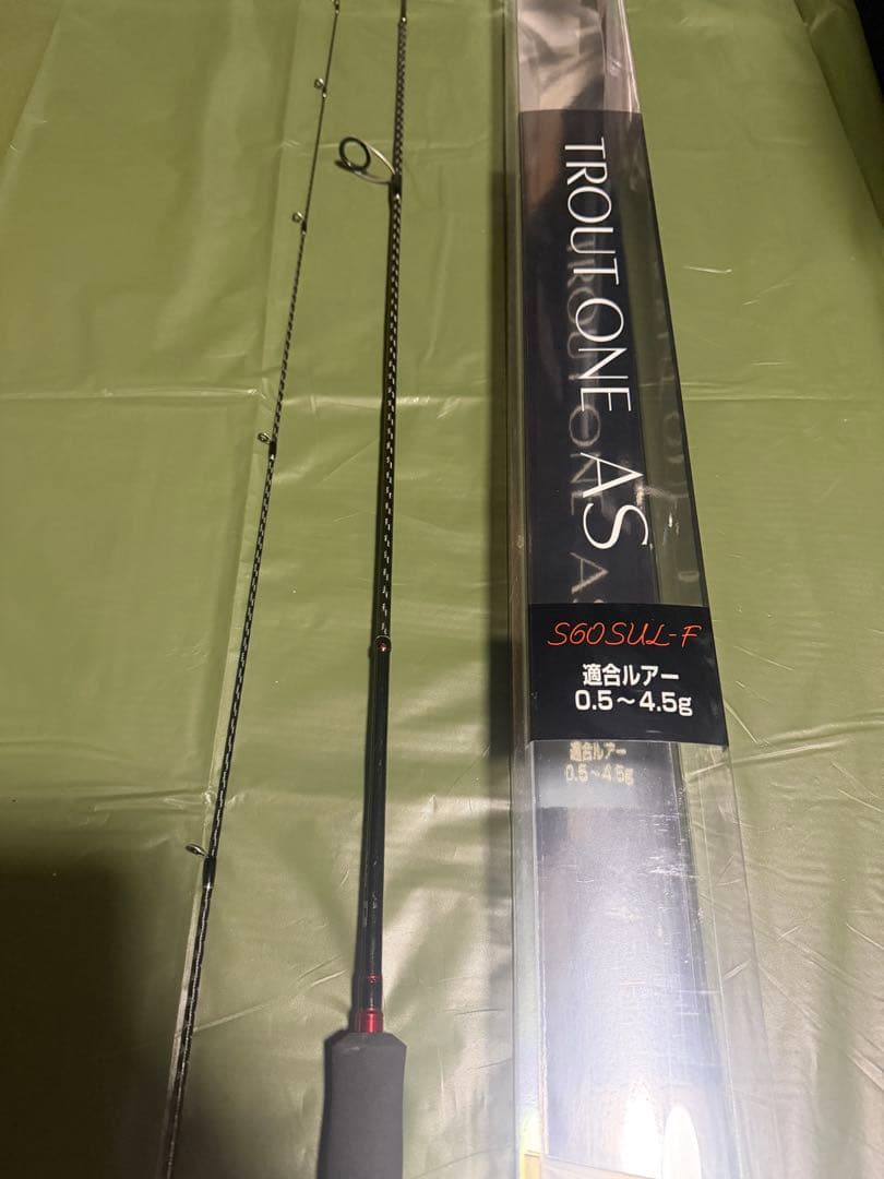 シマノ 23トラウトワンAS S60SUL-F 釣竿 ロッド SHIMANO