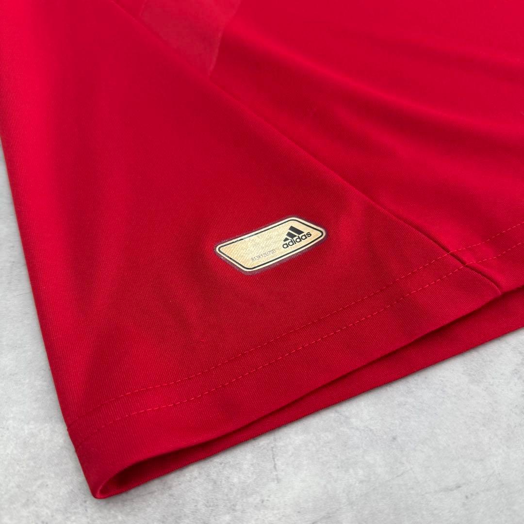 adidas アディダス スペイン代表ユニフォーム ゲームシャツ レッド XL