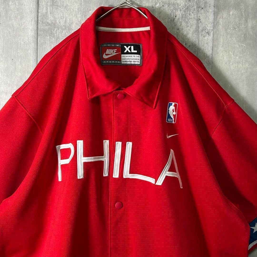 NBA 76ers ウォームアップ シューティング ジャージ 刺繍
