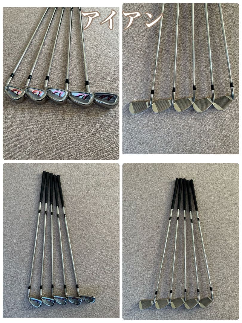WORLD EAGLE 統一レディースゴルフクラブ9本セットキャディバッグ付