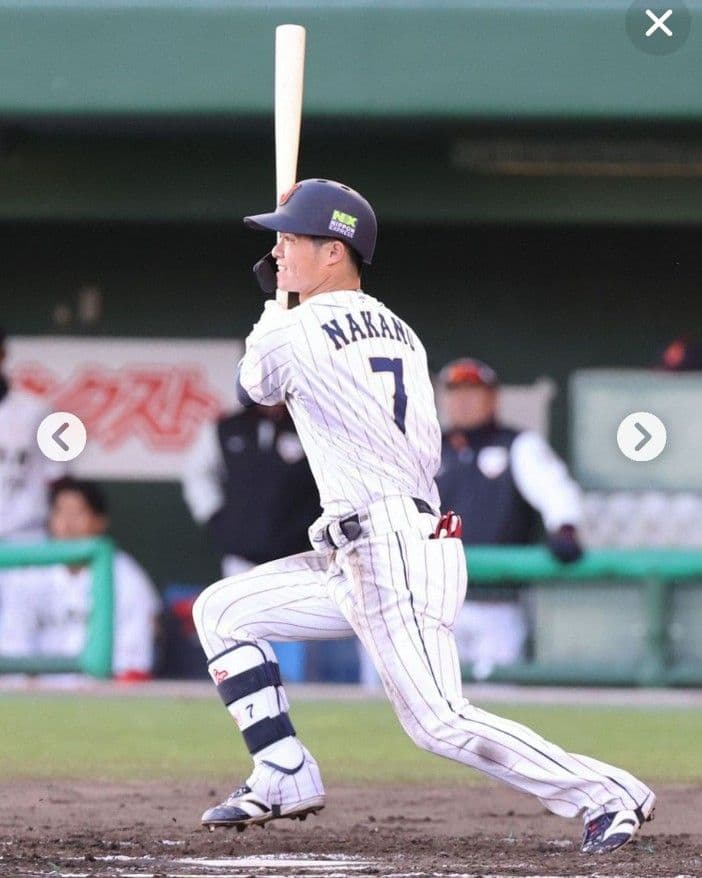 ☆プロフ内ユニホーム販売中☆ 日本代表ユニホーム 中野拓夢