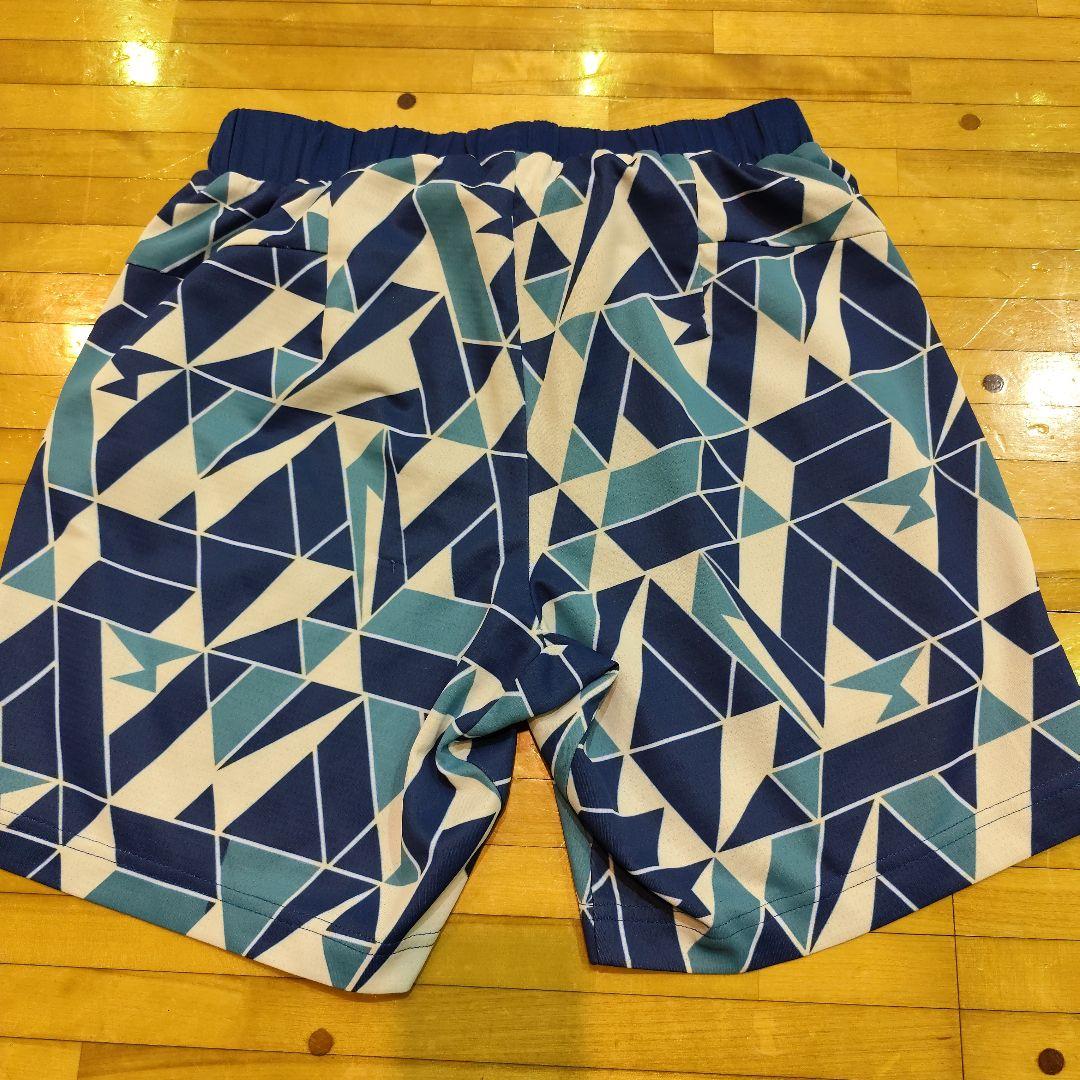 YONEX　ハーフパンツ　Sサイズ　ブルー　総柄