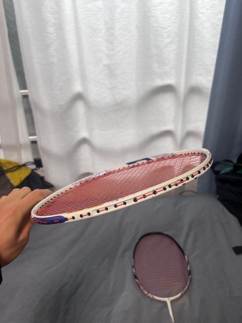 バドミントン YONEX ラケット 2本セット ナノレイ110 デュオラ6
