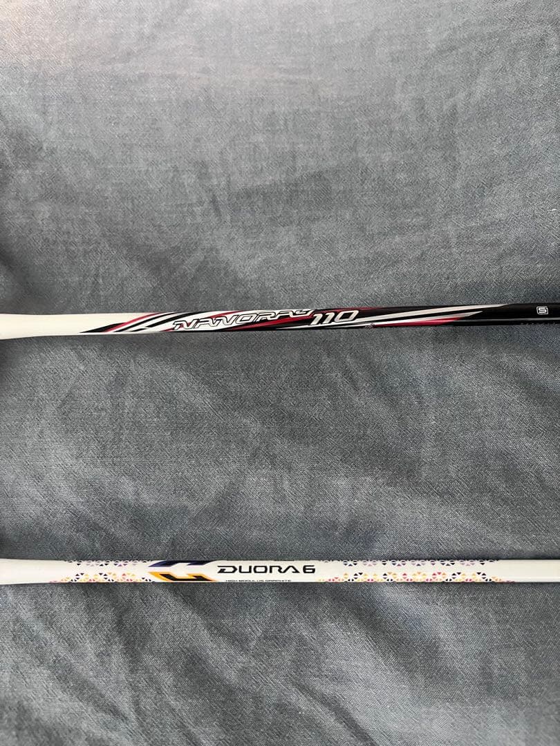 バドミントン YONEX ラケット 2本セット ナノレイ110 デュオラ6
