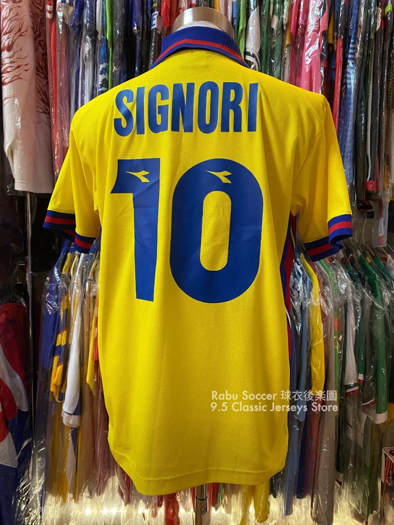 ボローニャ 98/99 3rd アウェイ ユニフォーム #10 SIGNORI