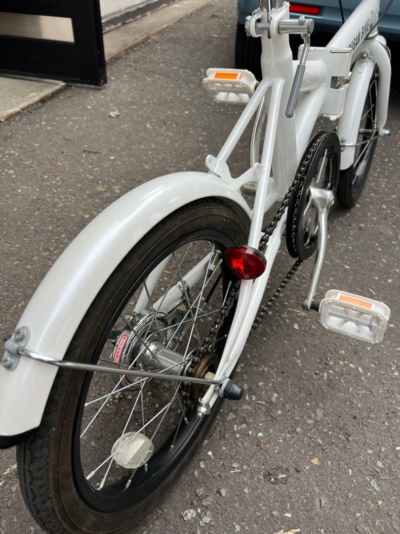 OTOUSAN BIKE 折りたたみ自転車 ホワイト 北海道旭川市より