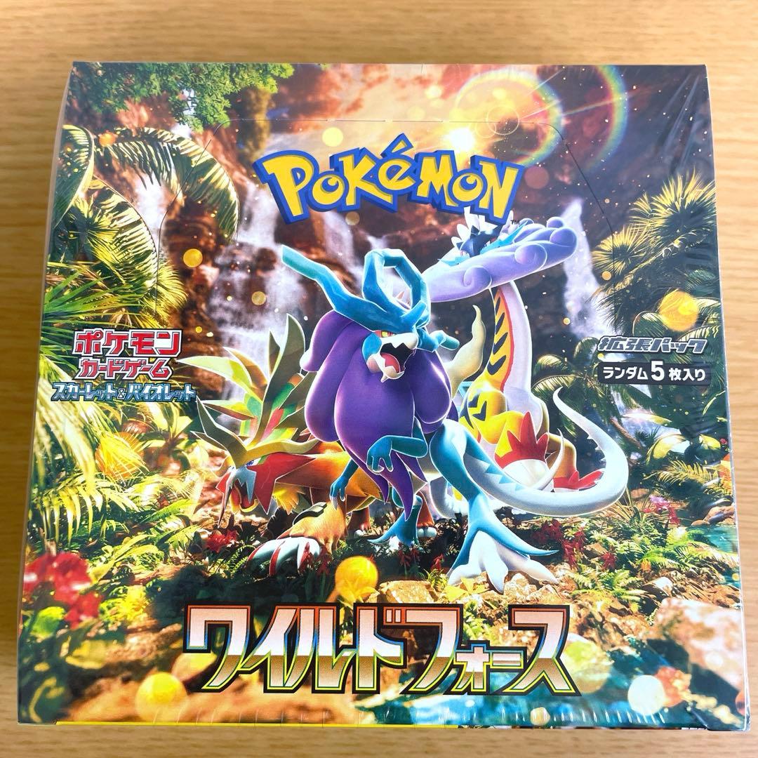 ワイルドフォース box シュリンク付き　未開封1BOX