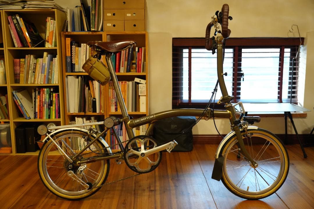 BROMPTON ブロンプトン RAWカラー 美品 フルカスタム 外装7速
