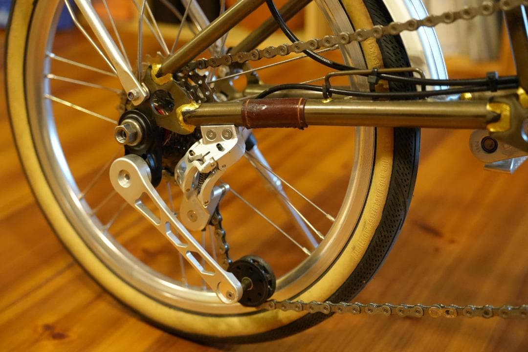 BROMPTON ブロンプトン RAWカラー 美品 フルカスタム 外装7速