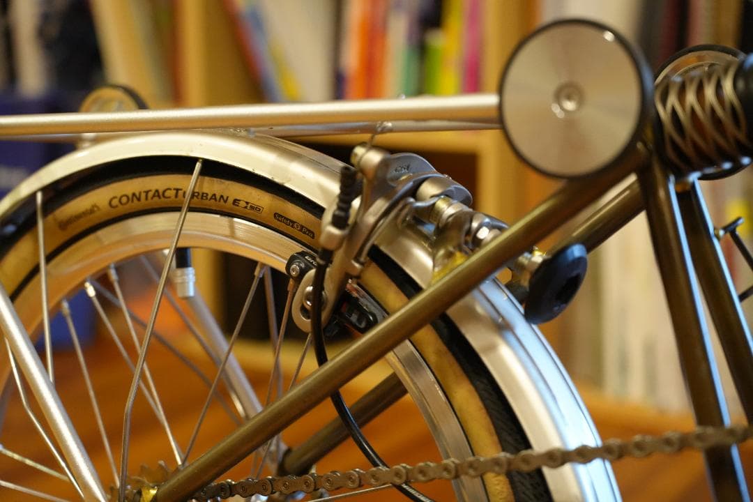 BROMPTON ブロンプトン RAWカラー 美品 フルカスタム 外装7速