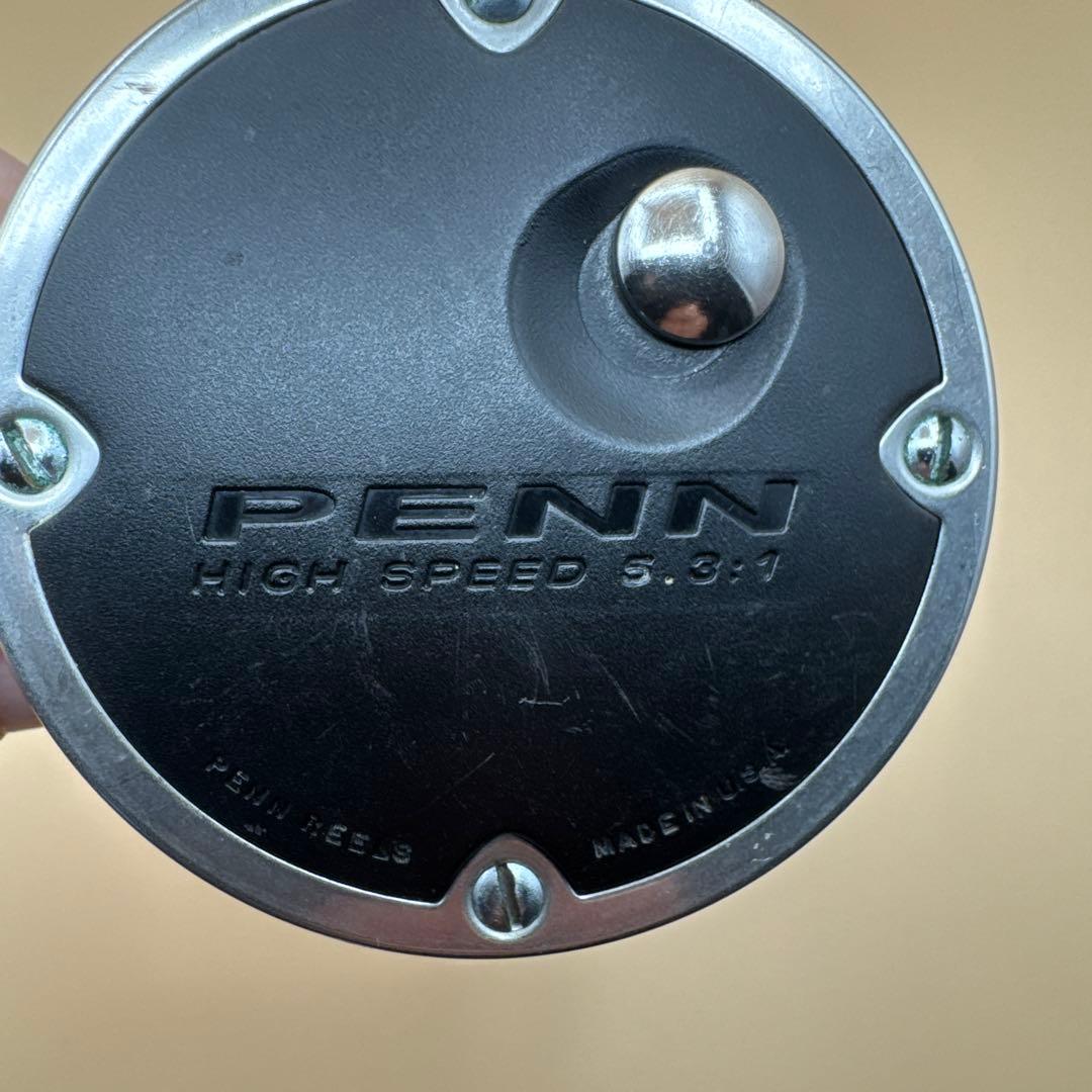 PENN 555 GRAPHITE FRAME グラファイトフレーム 両軸リール