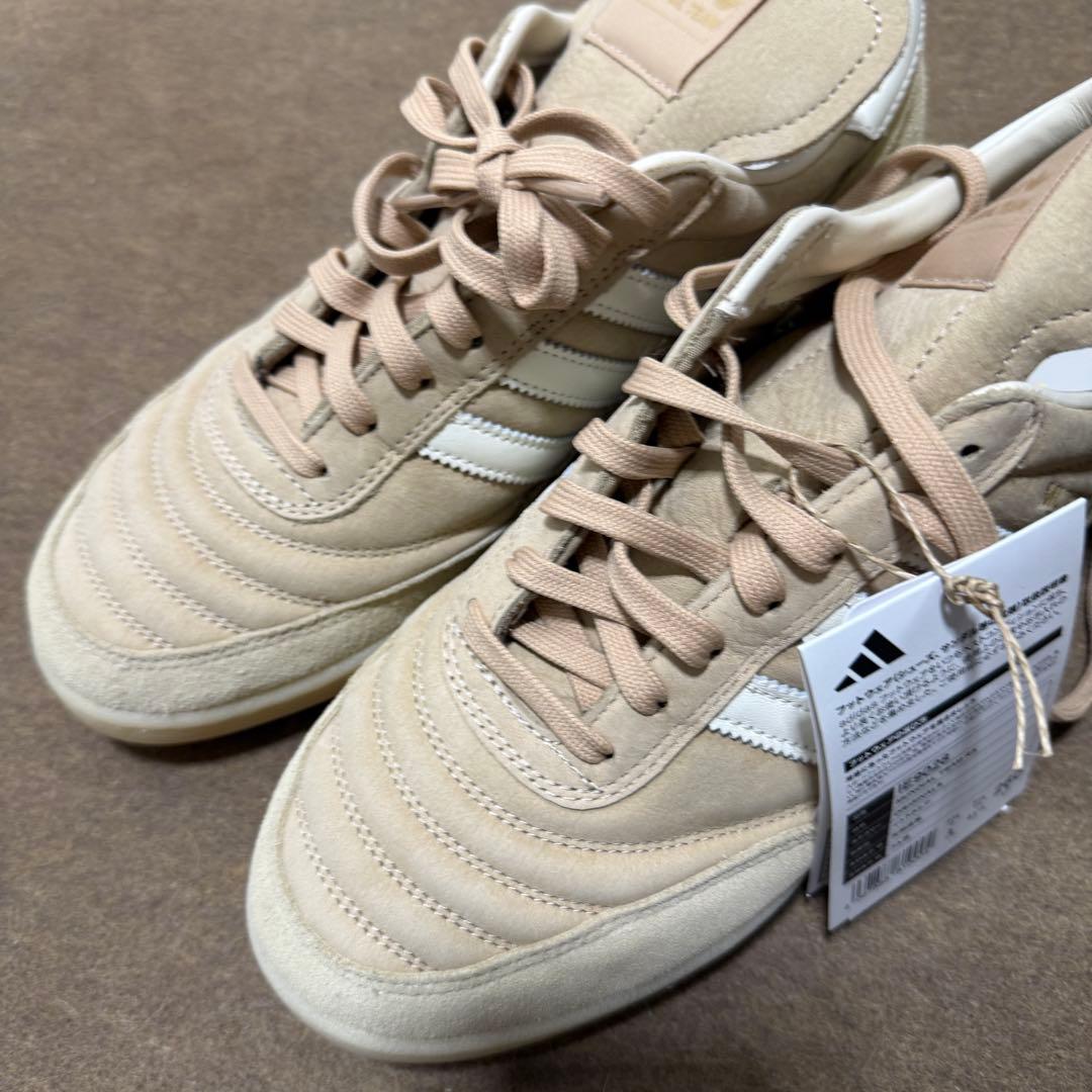 adidas ムンディアルチーム ベージュ スエード スニーカー 26.0cm