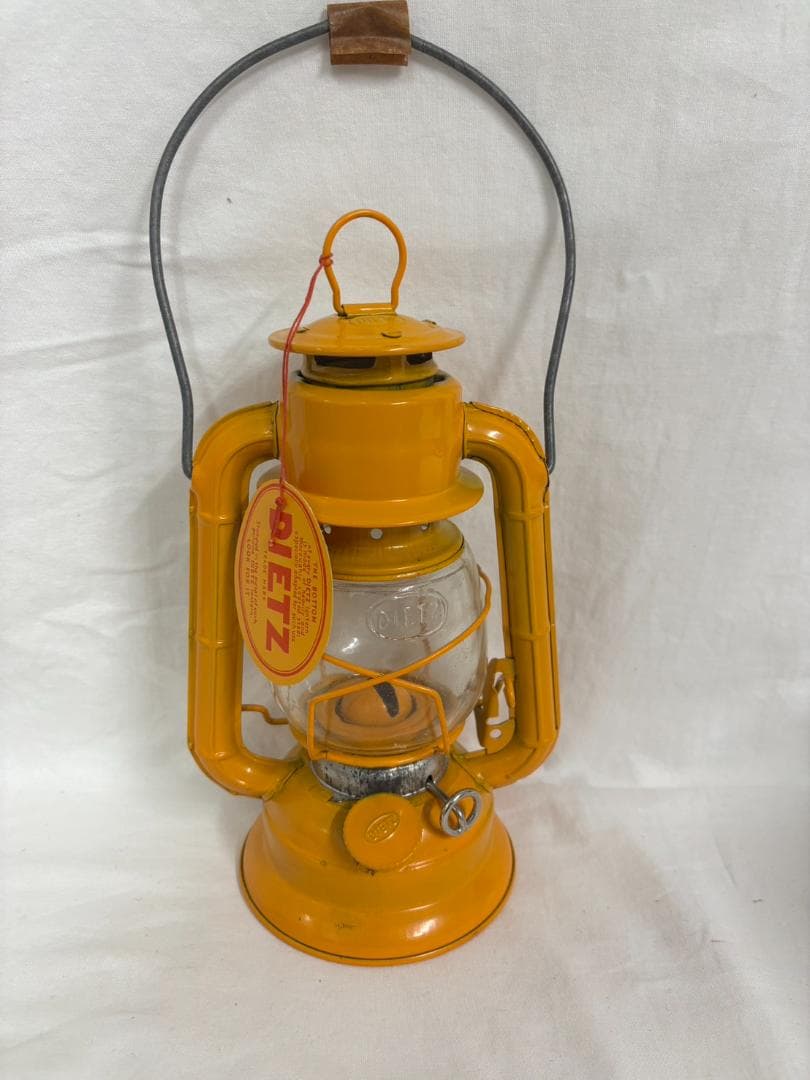 未使用保管品 DIETZ No.50 ハリケーンランプ イエロー レア物 当時物