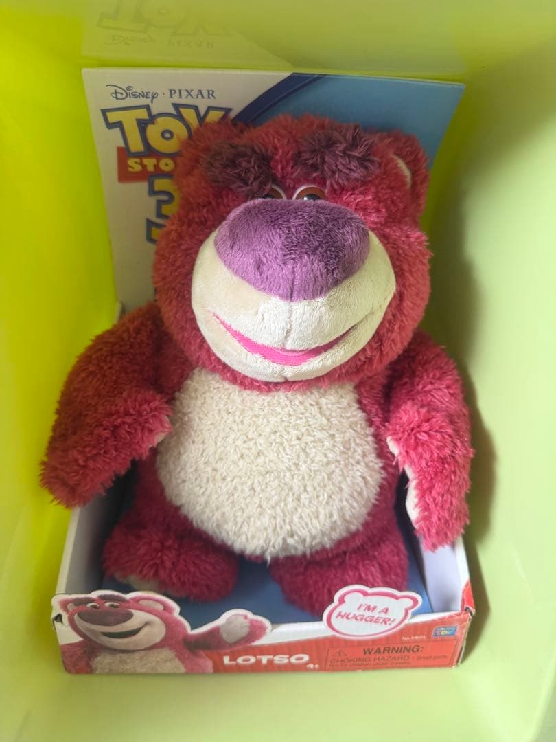 トイストーリー　ロッツォ　いちご　ぬいぐるみ　ピクサー　ディズニー