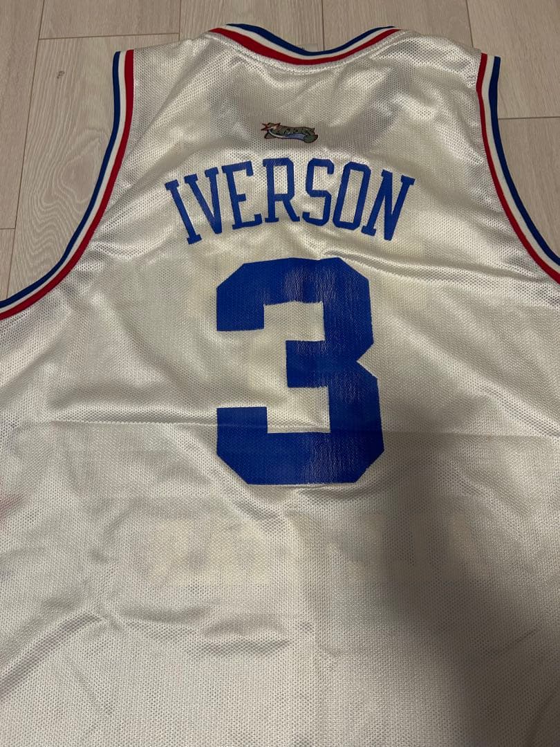 PHILA 3 IVerson アレン・アイバーソンユニフォーム 2XL