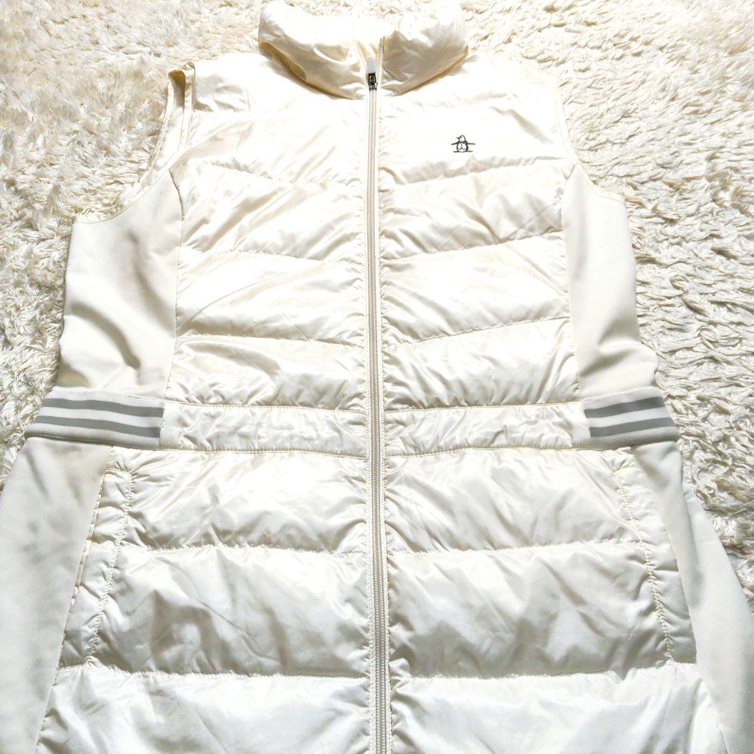 大きいサイズ Munsingwear ノースリーブダウンワンピース 3Lサイズ
