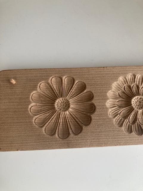 古道具　木型　干菓子　花　菊　3種