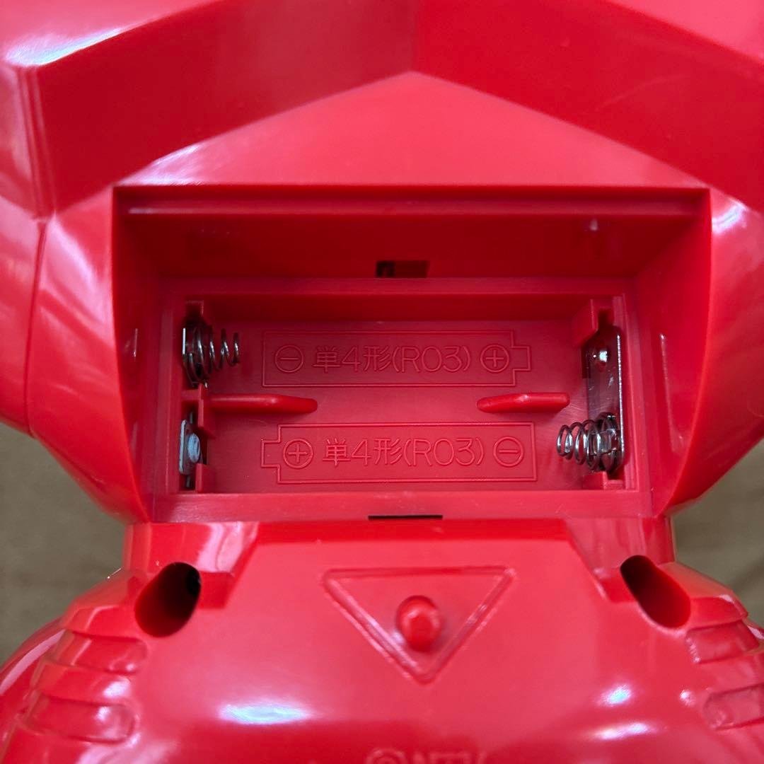 バンダイ　レッドバロン 大型ロボット　電子音鳴り目が光　1994年40cmサイズ