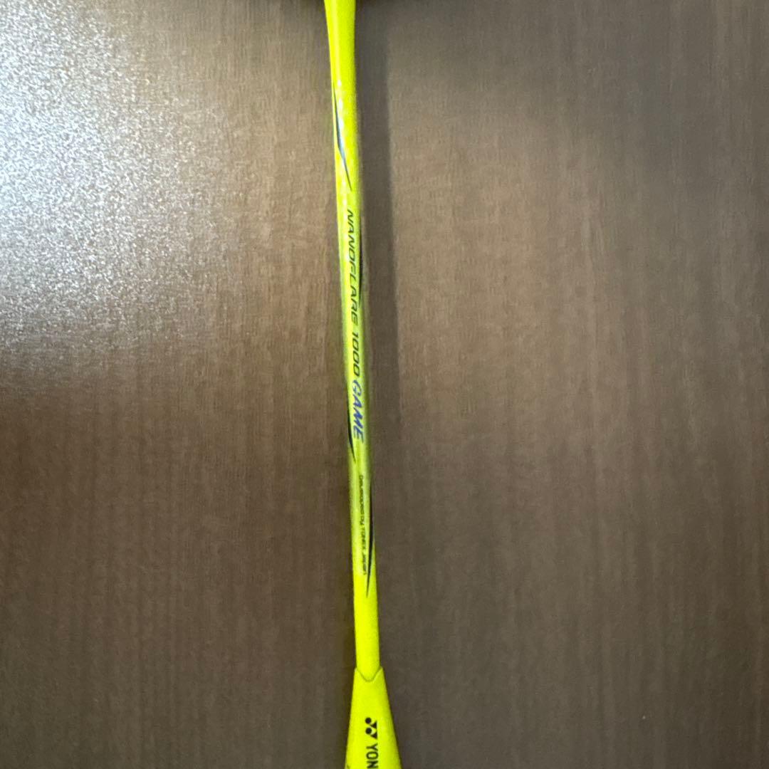YONEX NANOFLARE1000GAME バドミントンラケット