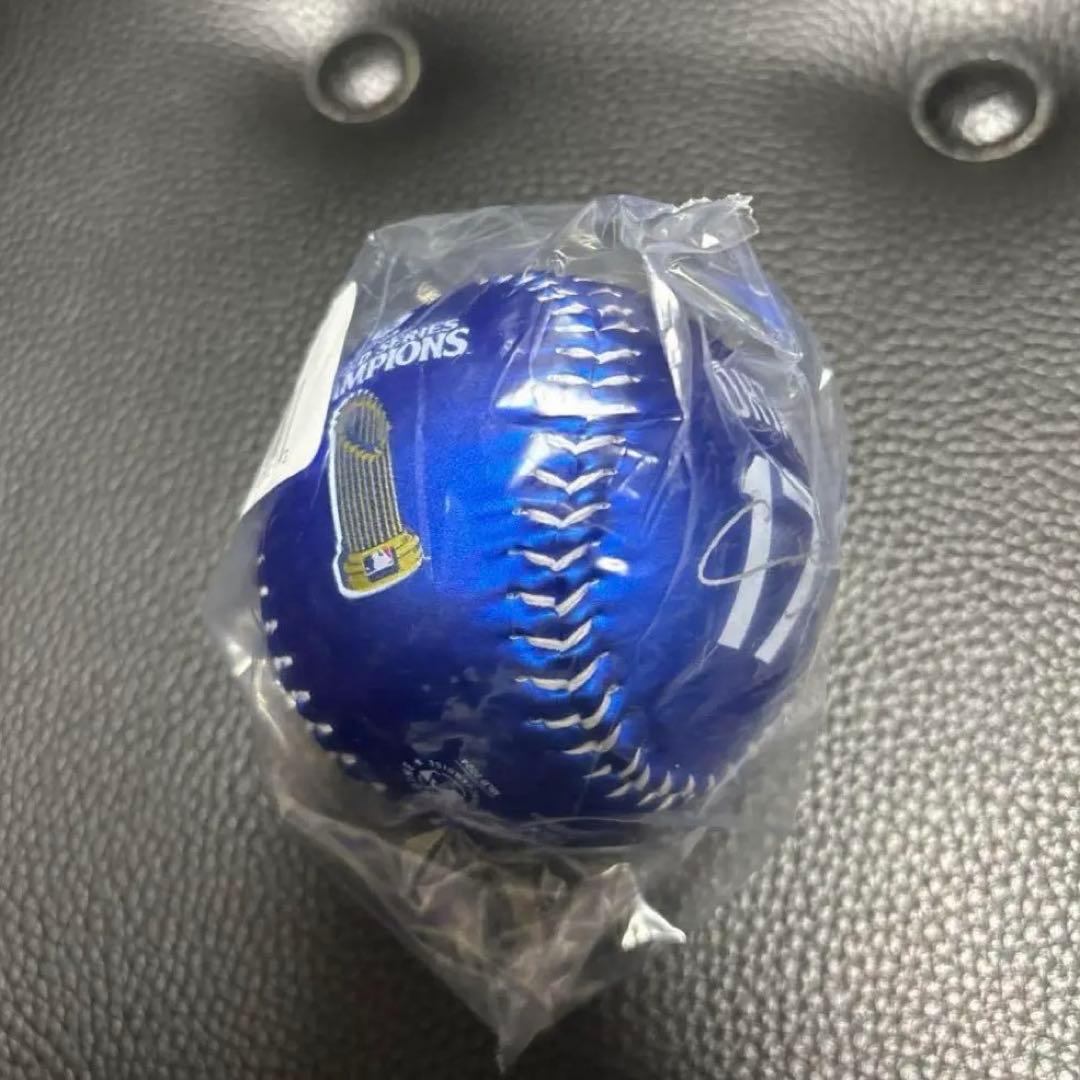 大谷翔平 50/50 MVP 記念ボール サイン入り ドジャース　MLB 開幕戦