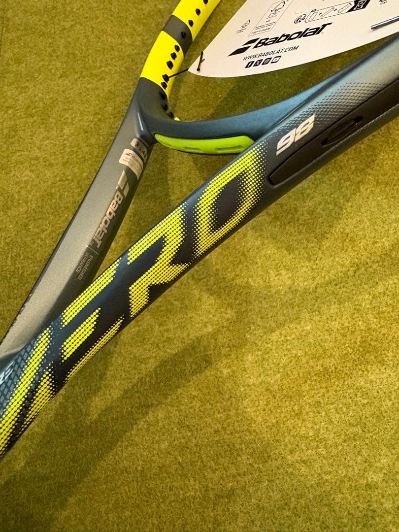 Babolat Pure Aero 98 ピュアアエロ　グリップ3