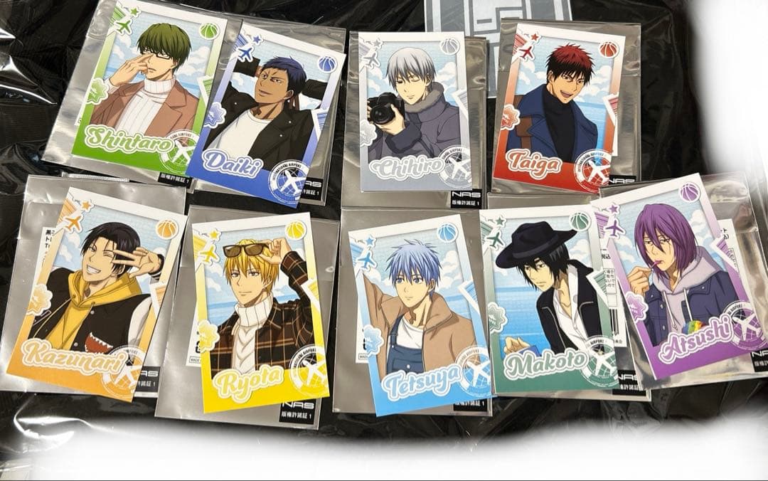 黒子のバスケ Travel ver. トレーディングインスタントフォト風シート
