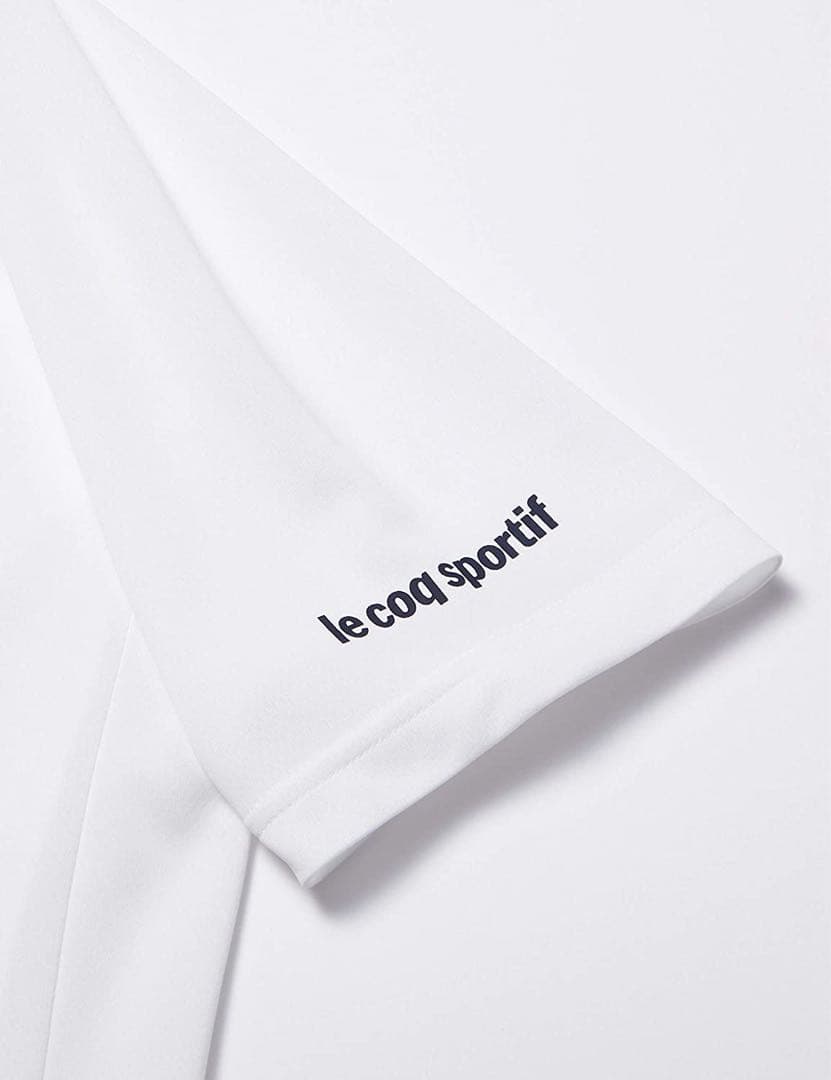 ルコックスポルティフ テニスウェア半袖Tシャツ QTMQJA00白 メンズL新品
