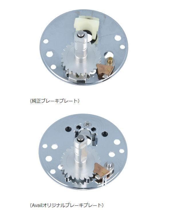 avail ブレーキプレート　2500C 非IAR用 ブラック事前コメント