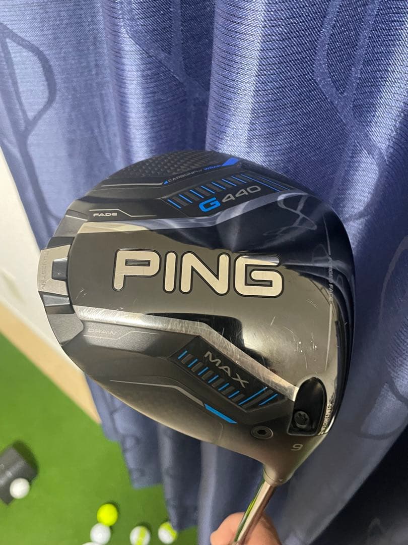 最終値下げ。PING ピン　G440MAXドライバー ヘッドカバー付き