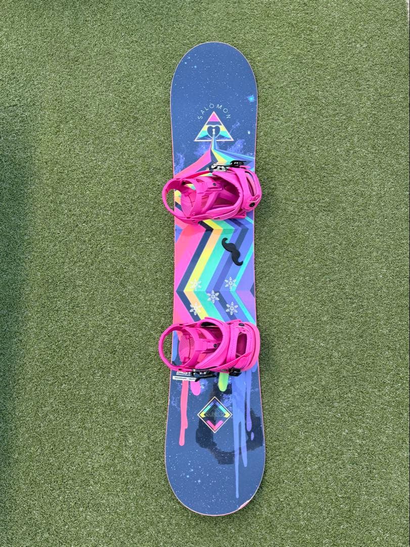 SALOMON スノーボード&TechNineビンディング セット