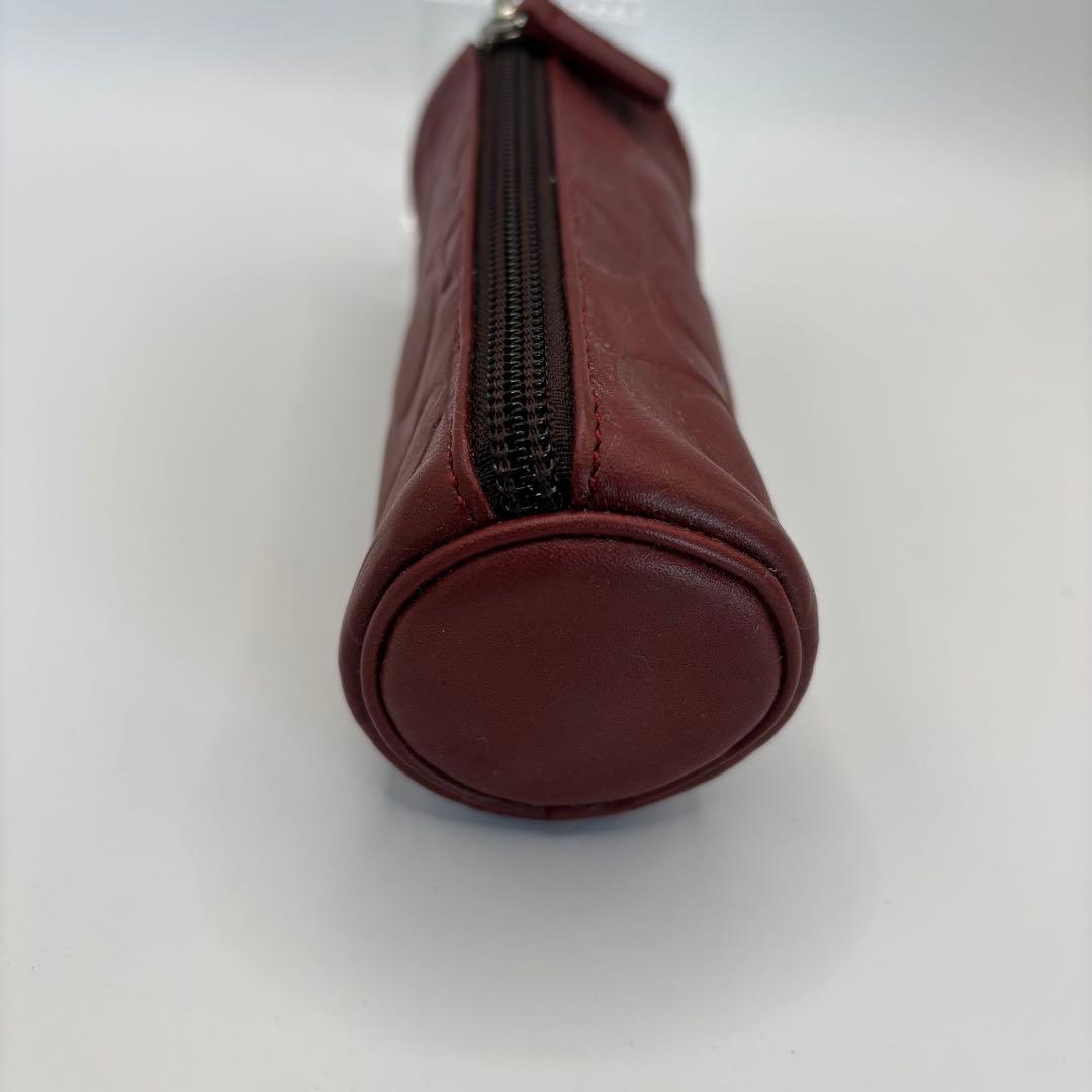coach ゴルフボール ケース　ボルドー　ゴルフボール3個　ポーチ　コーチ